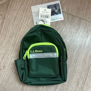 L.L. Bean Green Mini Backpack